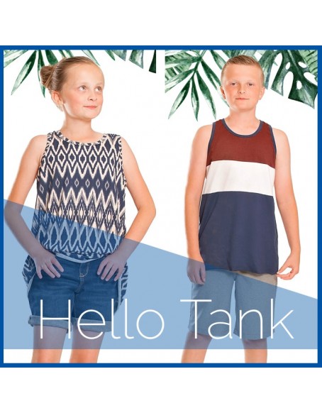 Hello Tank, the perfect summer staple, lots of style & Pattern