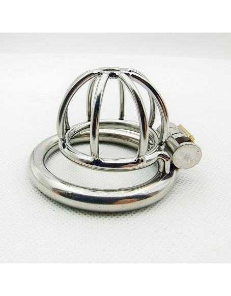 Small Male Chastity Cage, Hand-buffing