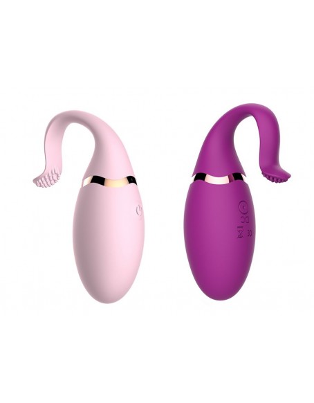 Cheap Wireless Silicone Remote Control Purple Vibrating Bullet Egg with 10 Powerful Vibration Speeds, Waterproof Wireless Vibrating Egg Sex Toys for Couples