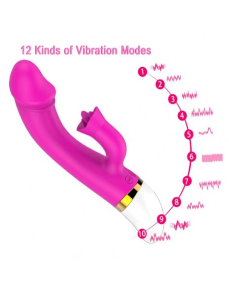G Spot Vibrator Rabbit for Clitoris G-spot Stimulation with 12 Powerful Vibrations, Rechargeable Bunny Clit Vibrator & Best Rabbit Sex Toy for Women & Games, Rabbit Vibrator Adult Sex Toys Double Penetration