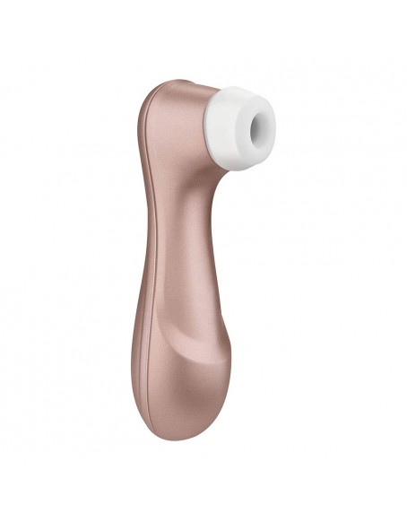 Satisfied Pro 2 Air Pulse Clitoris Stimulator, Vibrating Clit Sucker Waterproof Women Sex Toy, Wave Technology, Waterproof, Rechargeable