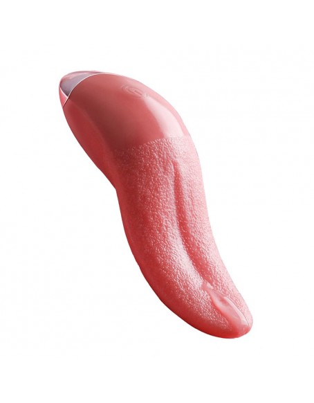 Realistic Tongue Sex Toy & Clit Licking Toy for Women & Couples, 10 Vibration Modes Oral Sex Toys Nipple Massager, Anal, G-spot Clitoral Stimulator, Silicone Waterproof and Usb Charging, 5 Inch